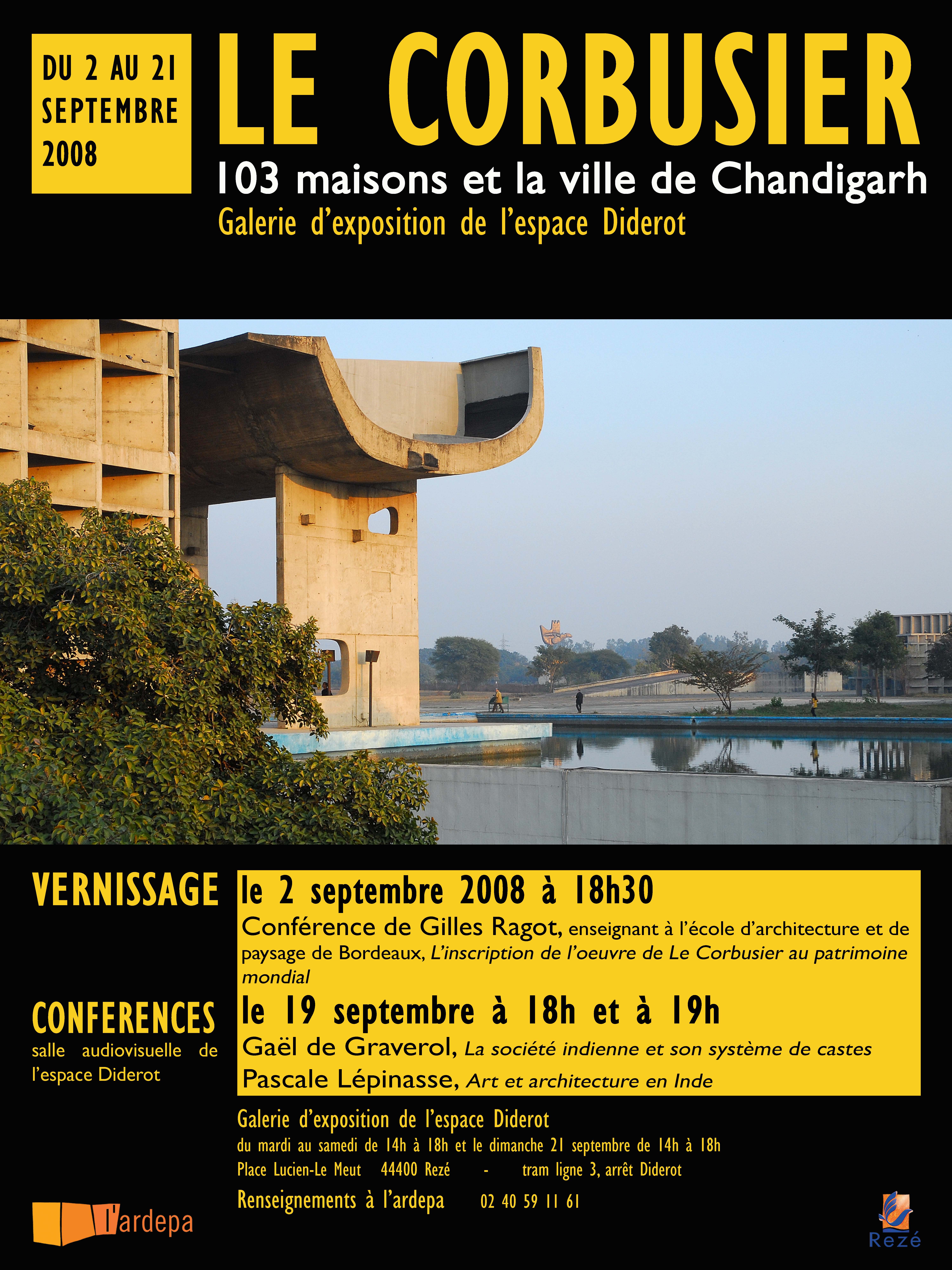 LE CORBUSIER : Chandigarh & 103 maquettes de maisons