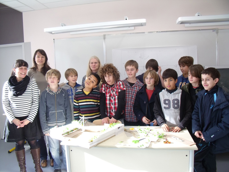 Atelier maquette – le pont Eric Tabarly