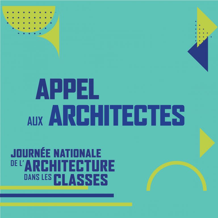 Appel aux Architectes : JNAC 2016