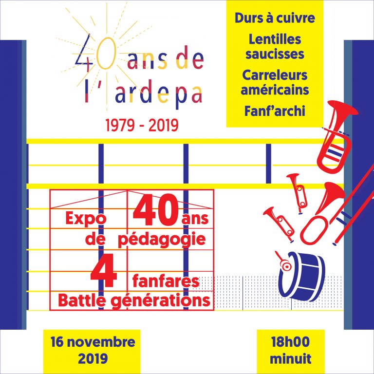 association régionale promotion diffusion architecture ardepa 40 ans 1979 2019